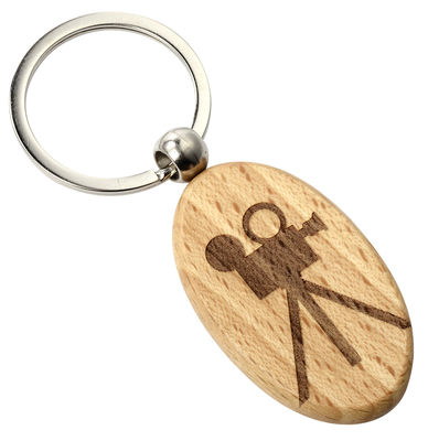 Good price 2-10mm Thickness Wooden Keychain Engraving Perfect Combination Of Style And Nature online
