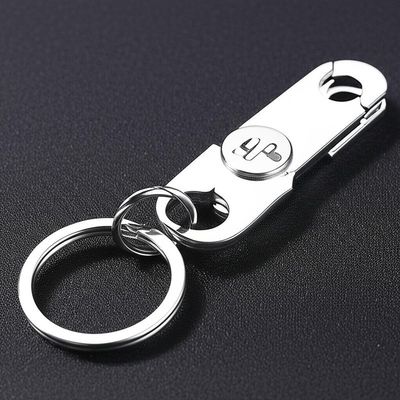 quality Streamline Your Key Organization with this Durable Metal Keychain Holder factory