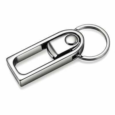 quality Durable Metal Keychain Holder Featuring Zinc Alloy Build Ensures Longevity and Robustness for Key Management Solutions factory