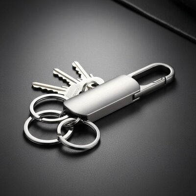 quality Zinc Alloy Metal Keychain Holder Versatile Design OEM ODM Suitable for Corporate Gifts Events and Personal Accessories factory