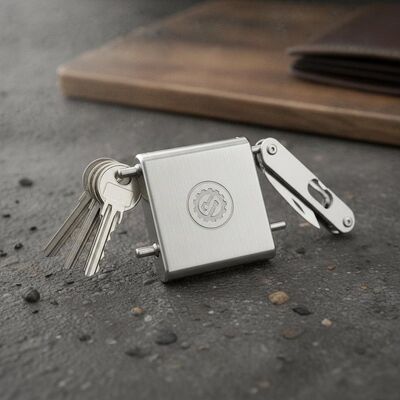 Good price Customized Logo Metal Keychain Holder Multi-function Fits Standard Keys Practical and Durable Key Organizer for Everyday online