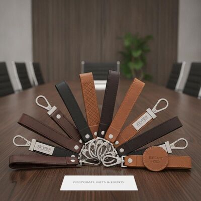 quality Keys Organization And Decoration Leather Key Chains Durable And Elegant Accessories Ideal For Corporate Gifts And Events factory