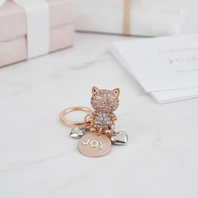 quality Embellished Cute Metal Keychain 1 Piece Stylish Durable Accessory Great for Personal Corporate Gifts and Event Giveaways factory
