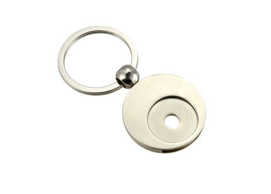 Good price Metal Personalised Shopping Trolley Coin Keyring Car Round Zinc Alloy online