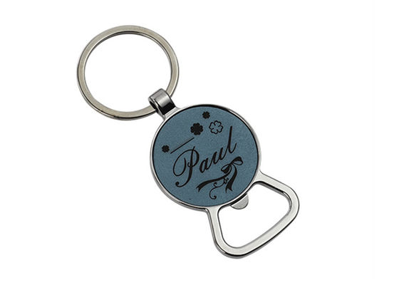 Good price Laser Logo 65mm Bottle Opener Key Holder Souvenir 4mm Thickness Key Chain online