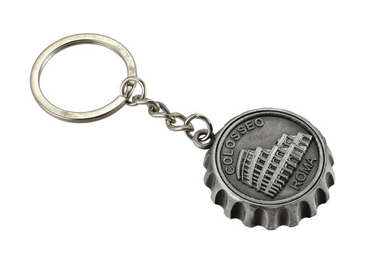 Good price Matt Gun Bottle Cap Keychain Iron Personalized Bottle Opener Keychain online
