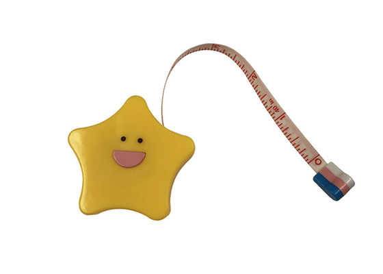 Good price Plastic Tailor Soft Tape Measure For Body Cute Star 14mm Thick Advertising Gift online