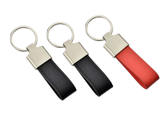 Good price Customized Logo Leather Key Chains Zinc Alloy Laser Engraving Mini Key Holder online