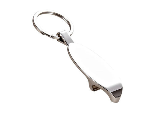 Good price Metal Style Beer Opener Keychain Versatile Durable Drop Shape With Keyring online