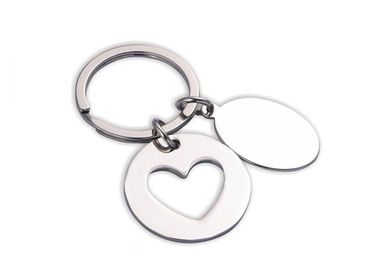 Good price Round Pendant Heart Shaped Key Holder Multifunction Laser Engraving online
