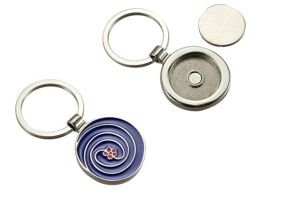 Good price Color Filling Multifunction Trolley Token Coin Metal Keychain Holder Keyring online